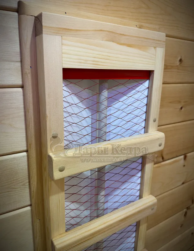 Трёхместная инфракрасная сауна кабина из кедра с керамическими излучателями